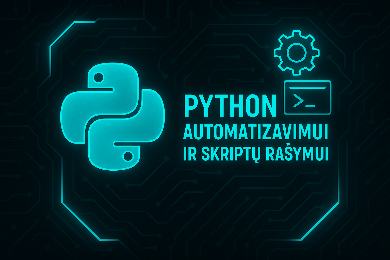Python automatizavimui ir skriptų rašymui